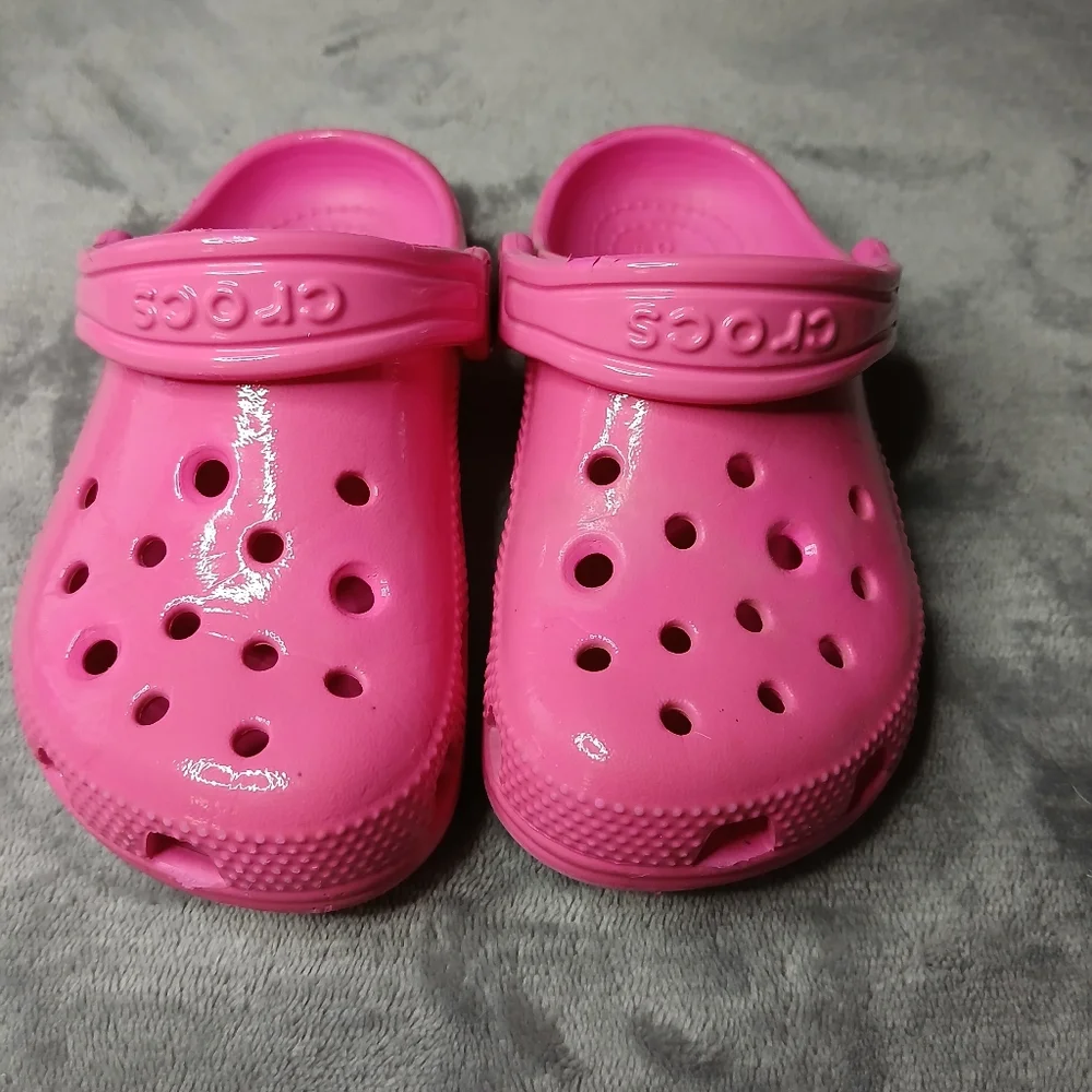 CROCS Kids Bright Pink‎ Sandals